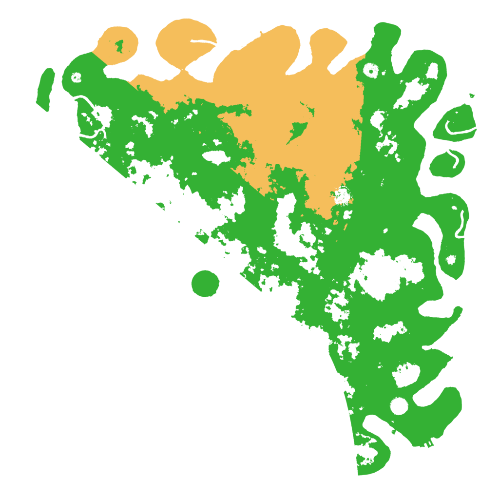 Biome Rust Map: Procedural Map, Size: 5000, Seed: 10063