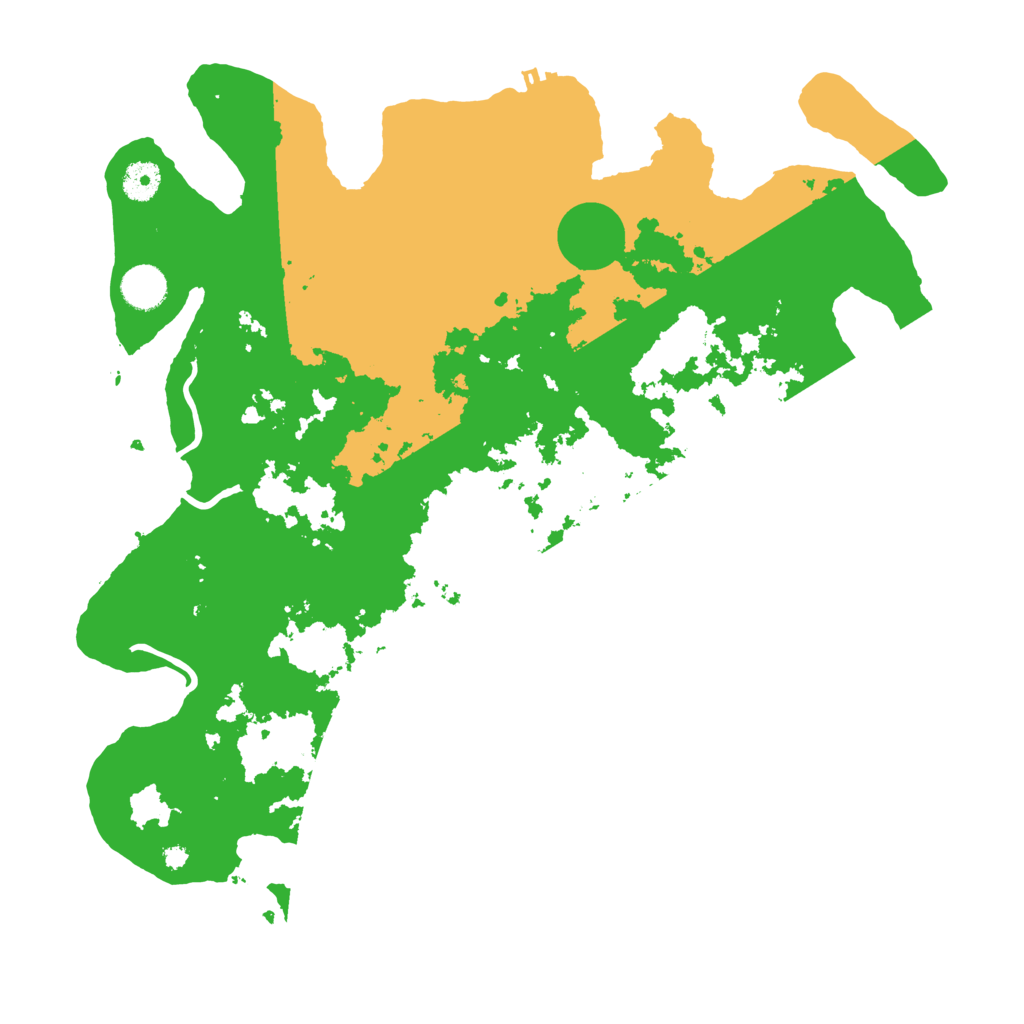 Biome Rust Map: Procedural Map, Size: 4000, Seed: 7154