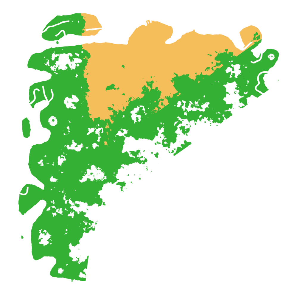 Biome Rust Map: Procedural Map, Size: 5000, Seed: 98753066