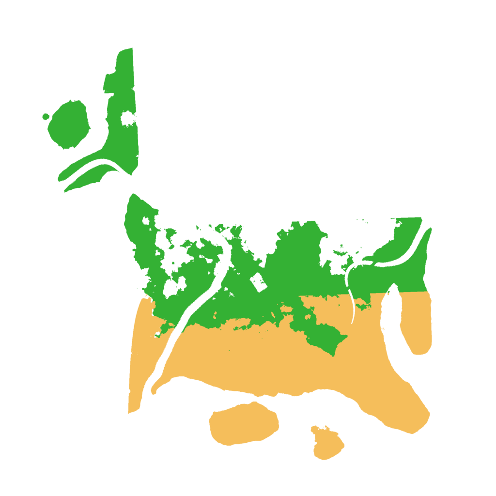 Biome Rust Map: Procedural Map, Size: 3000, Seed: 7734