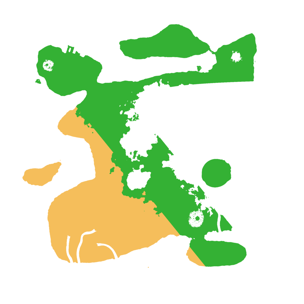 Biome Rust Map: Procedural Map, Size: 2850, Seed: 1337