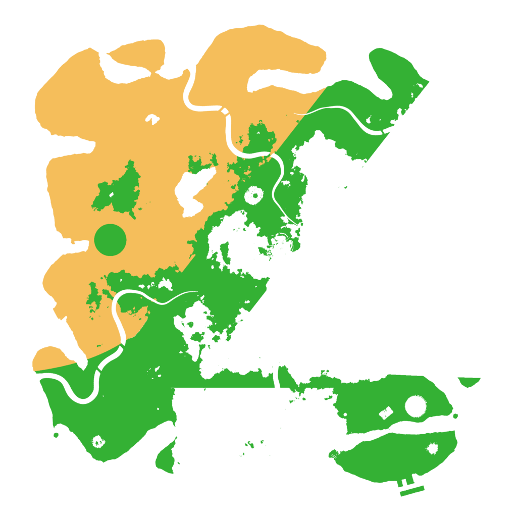 Biome Rust Map: Procedural Map, Size: 4251, Seed: 4