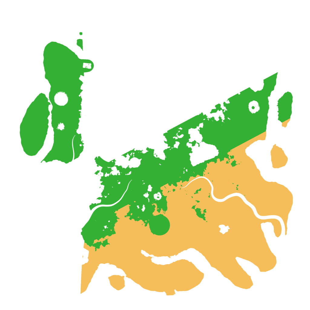 Biome Rust Map: Procedural Map, Size: 4000, Seed: 60207