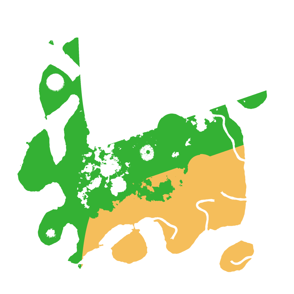 Biome Rust Map: Procedural Map, Size: 3000, Seed: 4368750