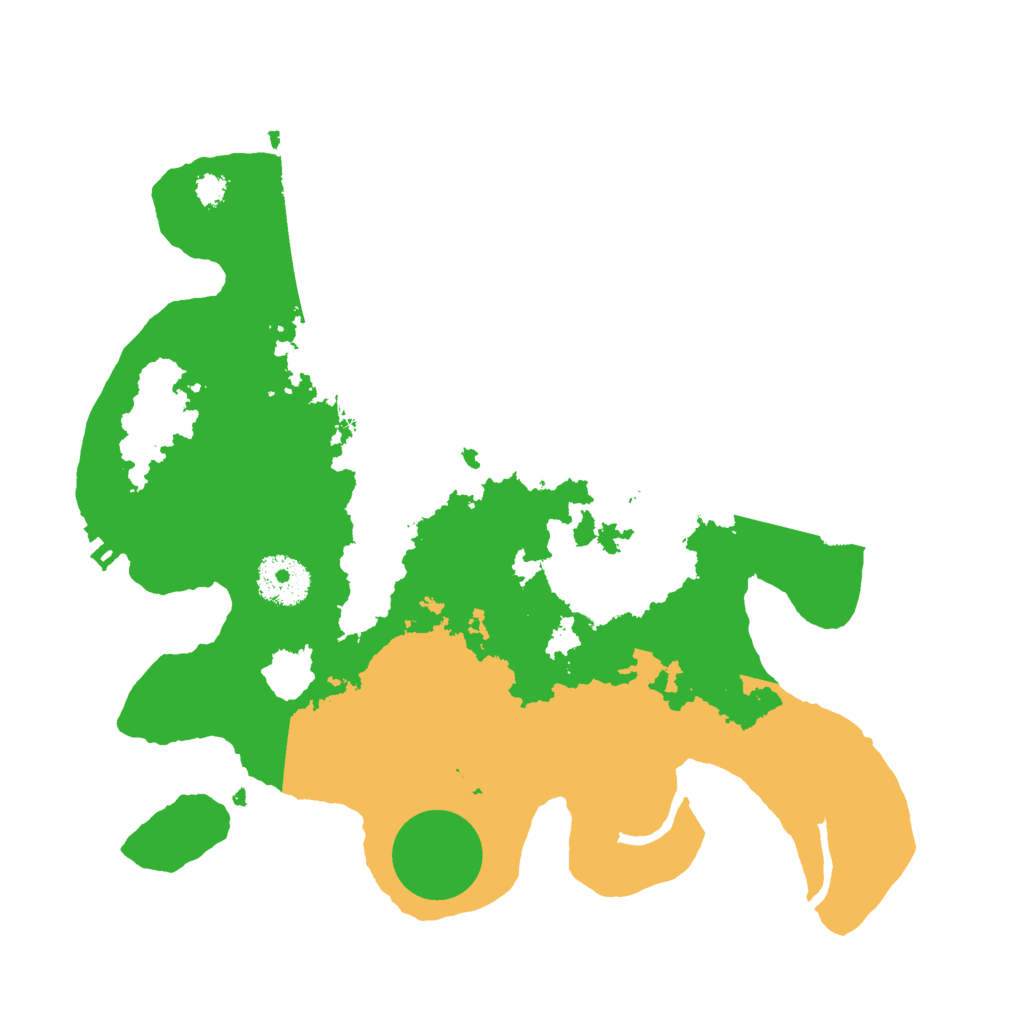 Biome Rust Map: Procedural Map, Size: 3000, Seed: 124844342