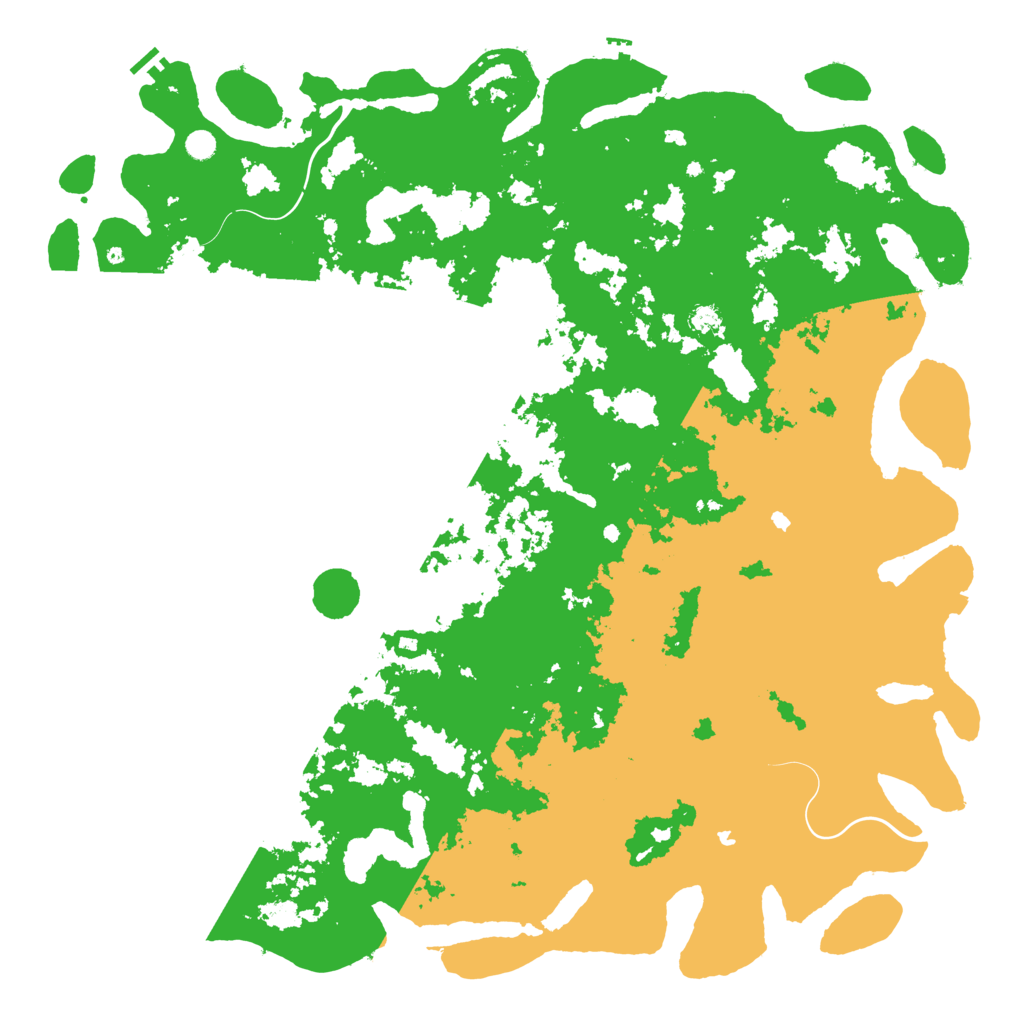 Biome Rust Map: Procedural Map, Size: 6000, Seed: 2062478533
