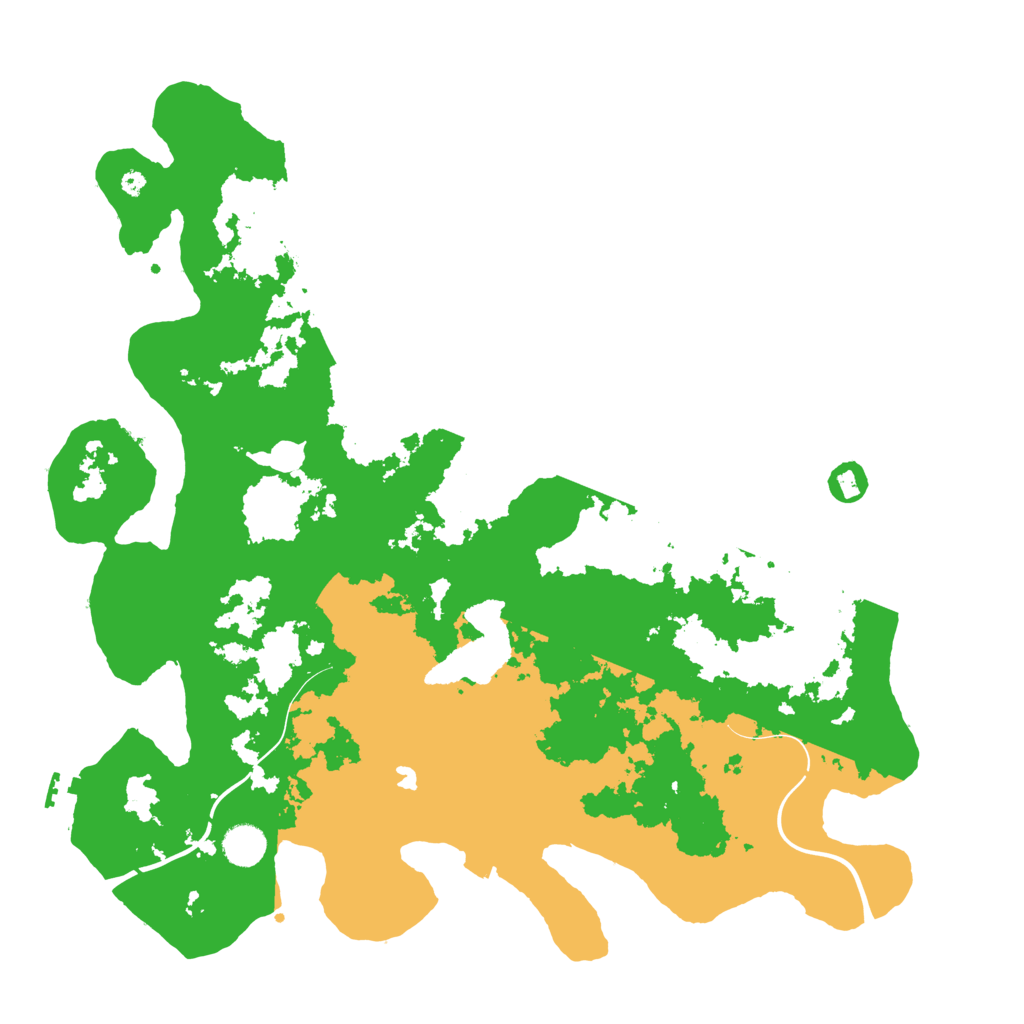 Biome Rust Map: Procedural Map, Size: 4250, Seed: 5799