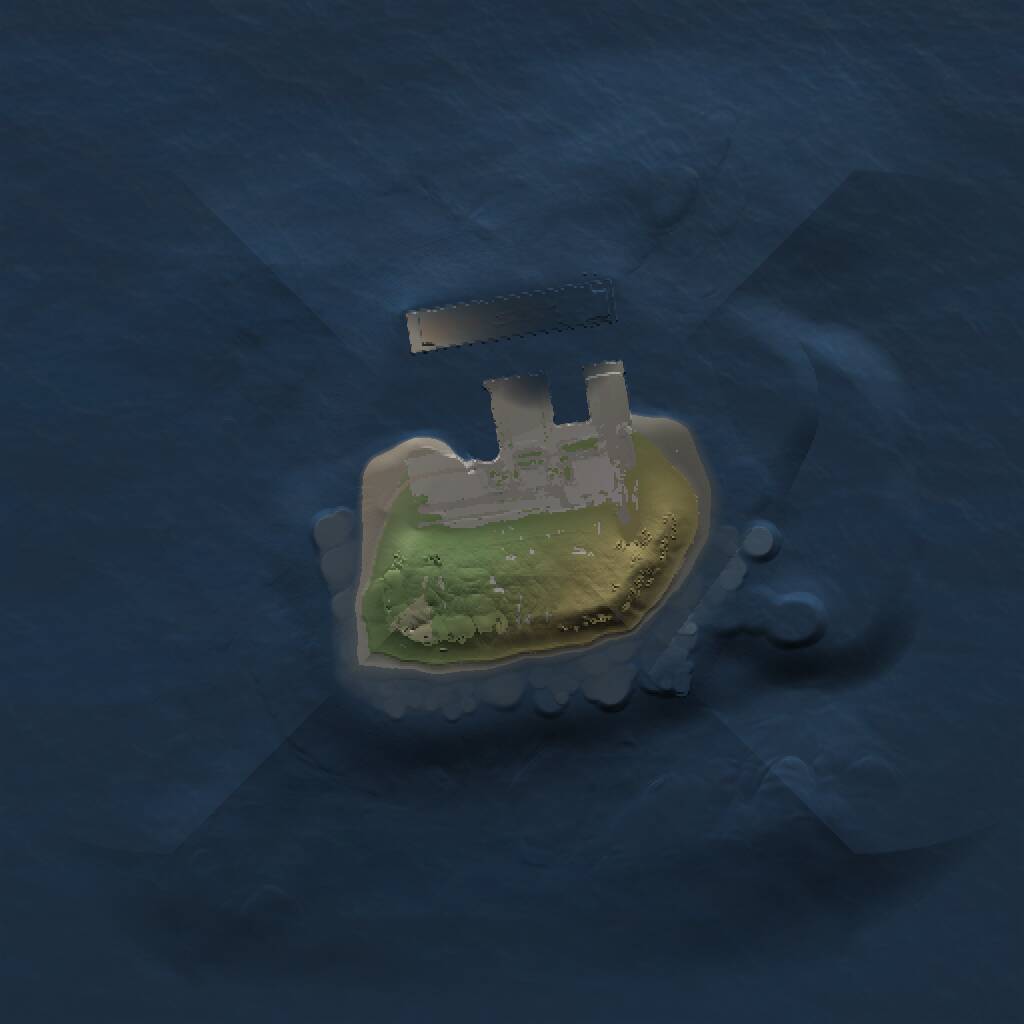 Rust Map: Procedural Map, Size: 1000, Seed: 19851988, 2 Monuments