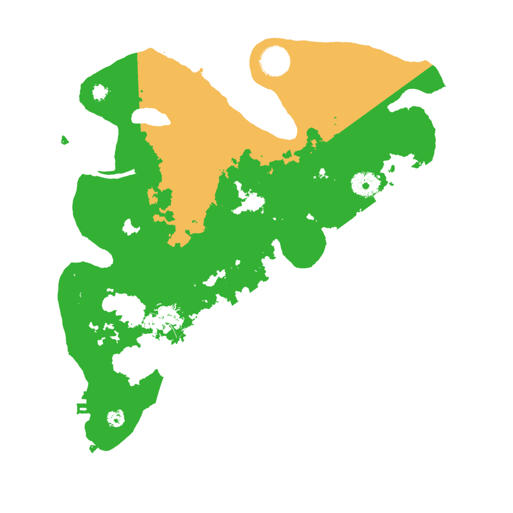 Biome Rust Map: Procedural Map, Size: 3000, Seed: 88976