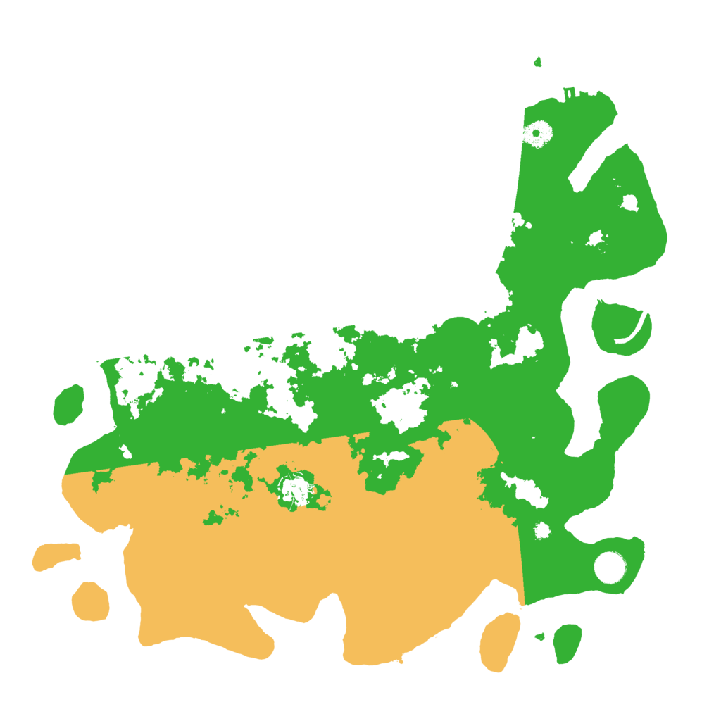 Biome Rust Map: Procedural Map, Size: 4000, Seed: 53353105