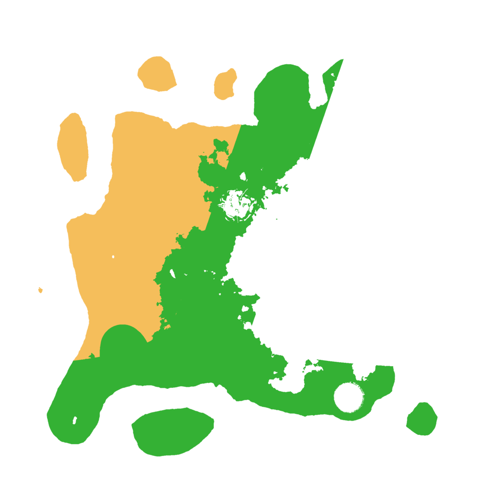 Biome Rust Map: Barren, Size: 3000, Seed: 773555375