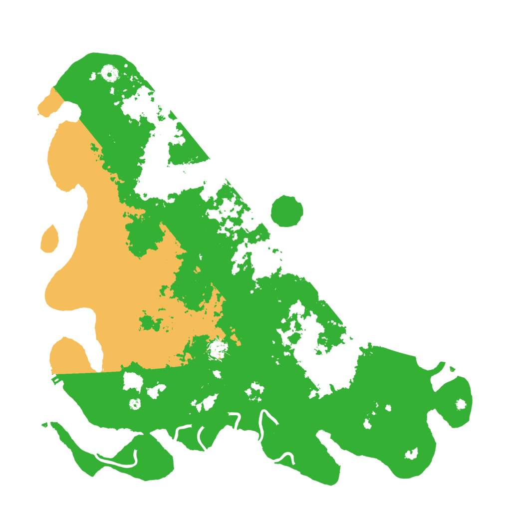 Biome Rust Map: Procedural Map, Size: 4500, Seed: 160346804