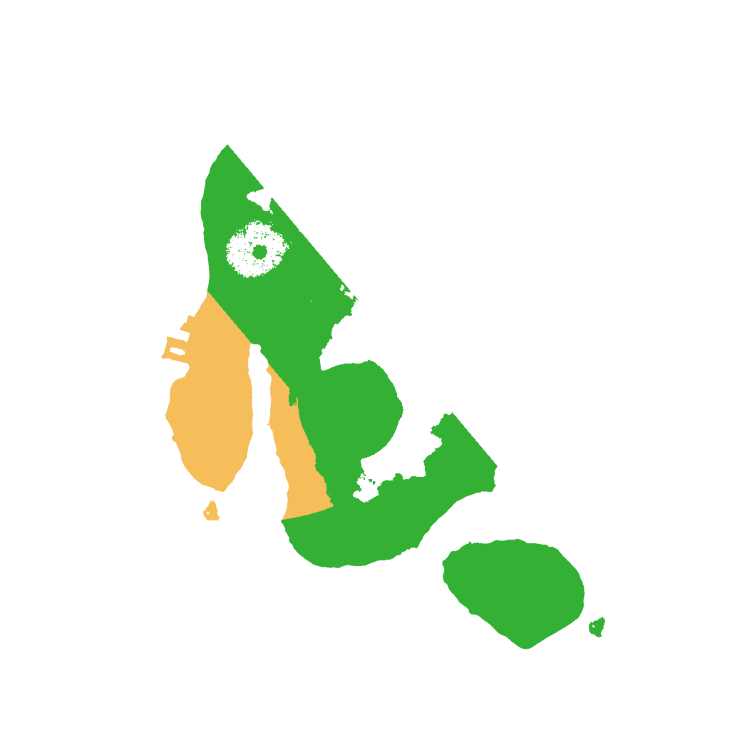 Biome Rust Map: Procedural Map, Size: 2000, Seed: 181309575