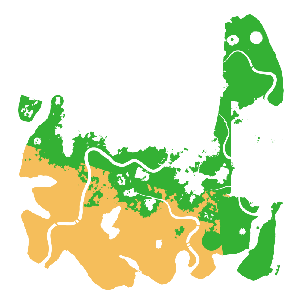 Biome Rust Map: Procedural Map, Size: 4300, Seed: 1650986823