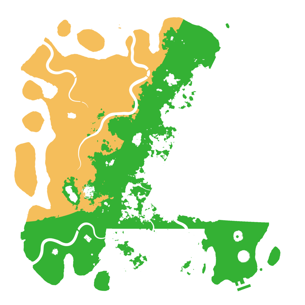 Biome Rust Map: Procedural Map, Size: 4450, Seed: 1588342419
