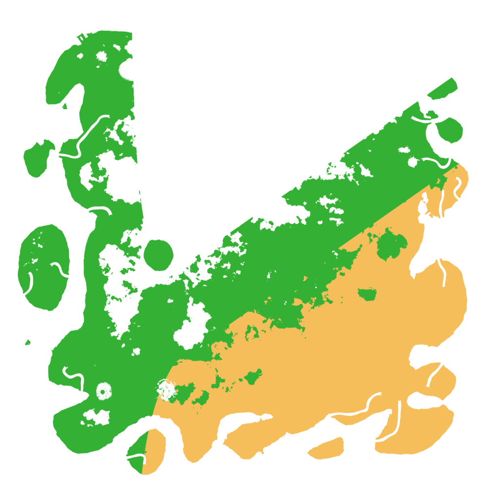Biome Rust Map: Procedural Map, Size: 4500, Seed: 59454