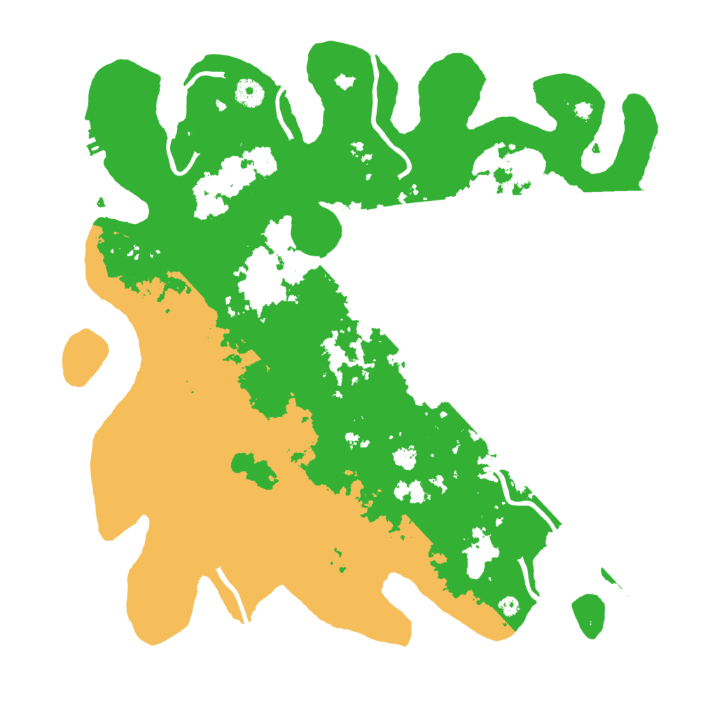 Biome Rust Map: Procedural Map, Size: 3800, Seed: 80980845