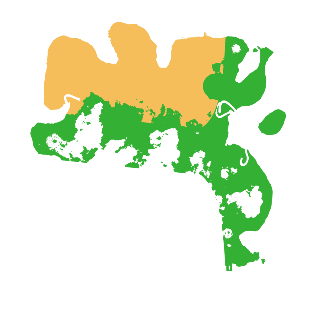 Biome Rust Map: Procedural Map, Size: 3250, Seed: 1356218880