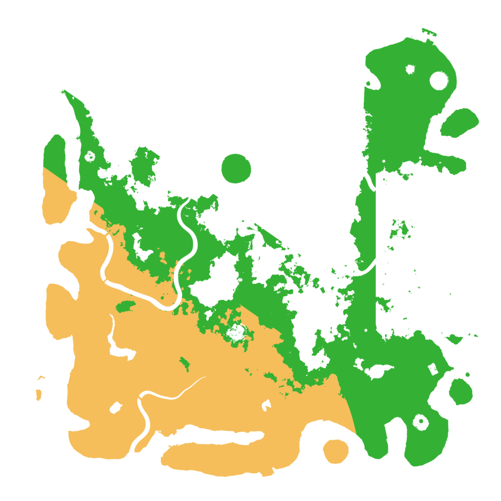 Biome Rust Map: Procedural Map, Size: 4800, Seed: 1003420509