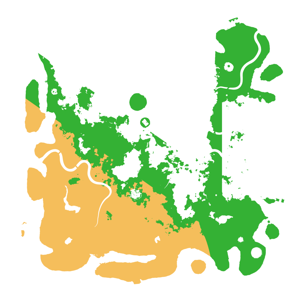Biome Rust Map: Procedural Map, Size: 4800, Seed: 1003420509