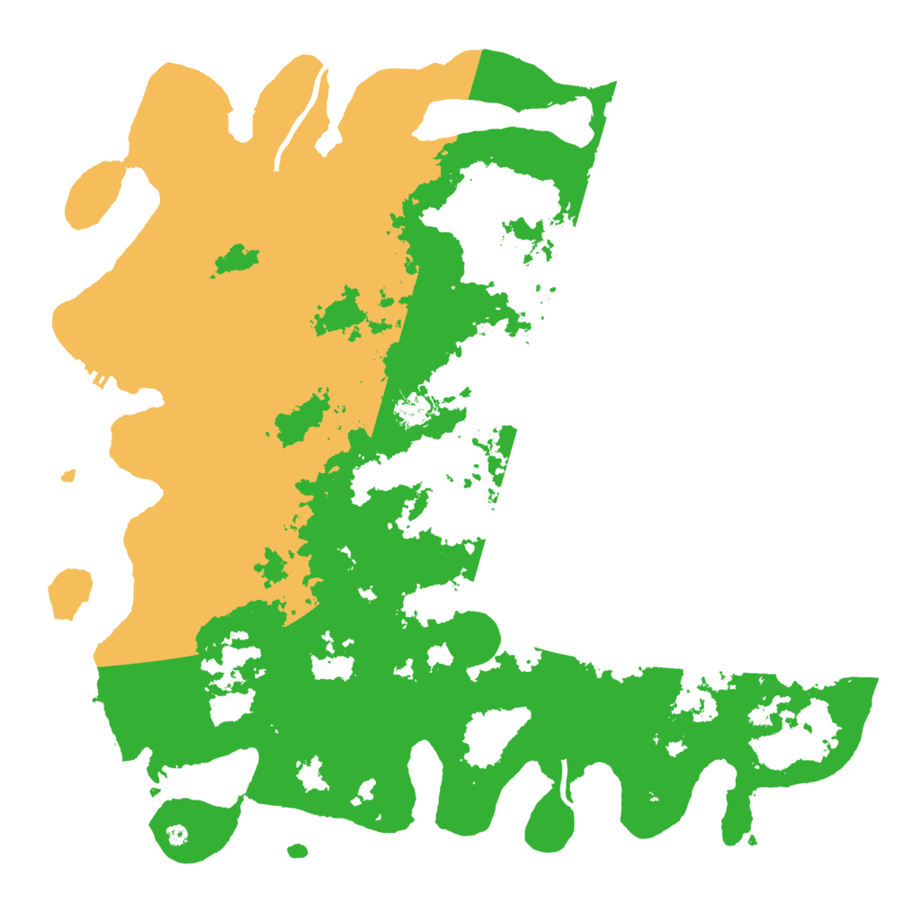 Biome Rust Map: Procedural Map, Size: 4500, Seed: 1034519227