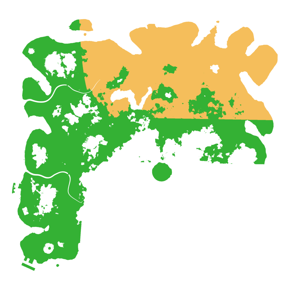Biome Rust Map: Procedural Map, Size: 4250, Seed: 747824204