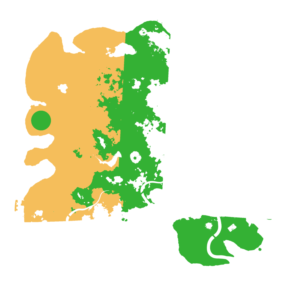 Biome Rust Map: Procedural Map, Size: 4000, Seed: 5785