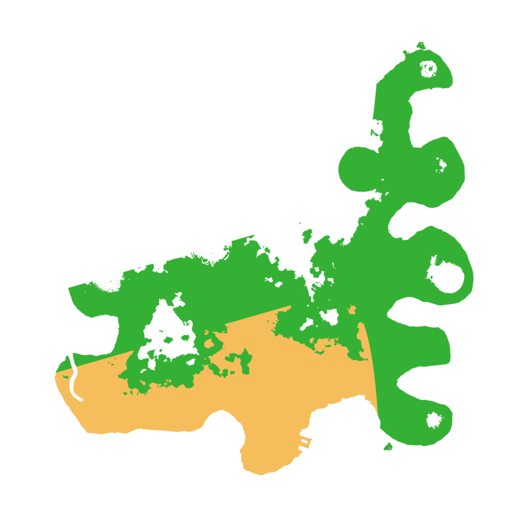 Biome Rust Map: Procedural Map, Size: 3100, Seed: 36763271