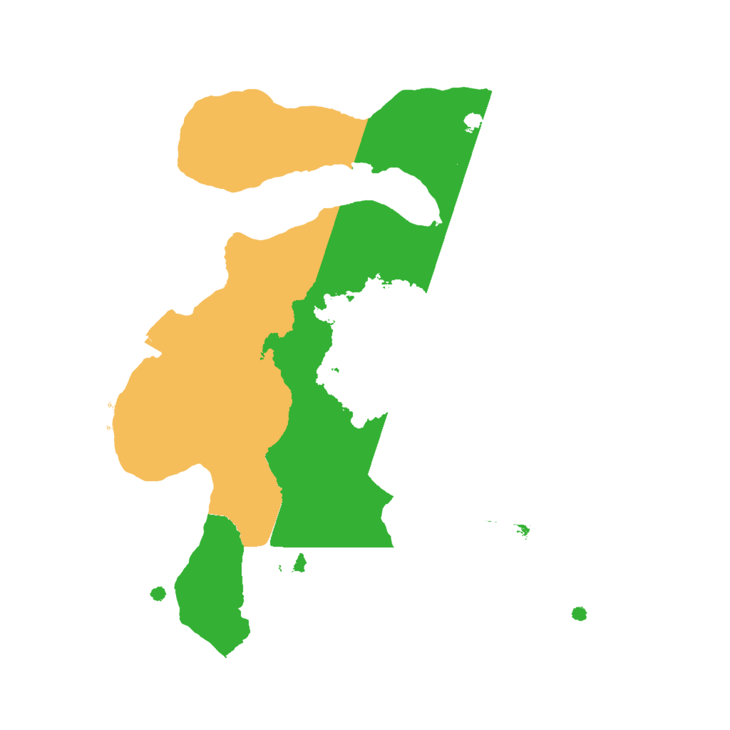Biome Rust Map: Procedural Map, Size: 2000, Seed: 1647633696