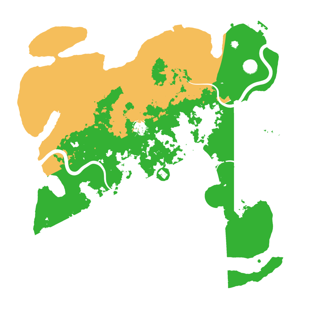 Biome Rust Map: Procedural Map, Size: 3825, Seed: 558531