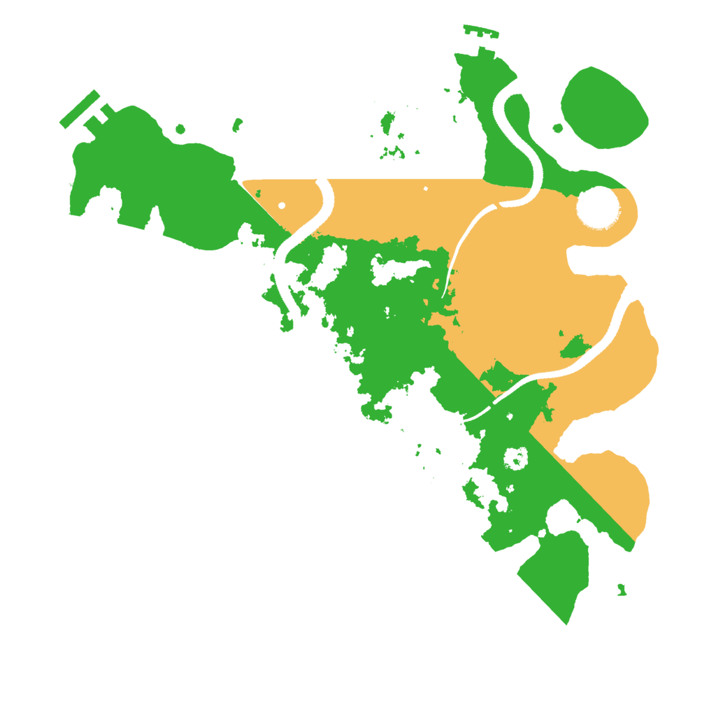 Biome Rust Map: Procedural Map, Size: 3000, Seed: 1740084647