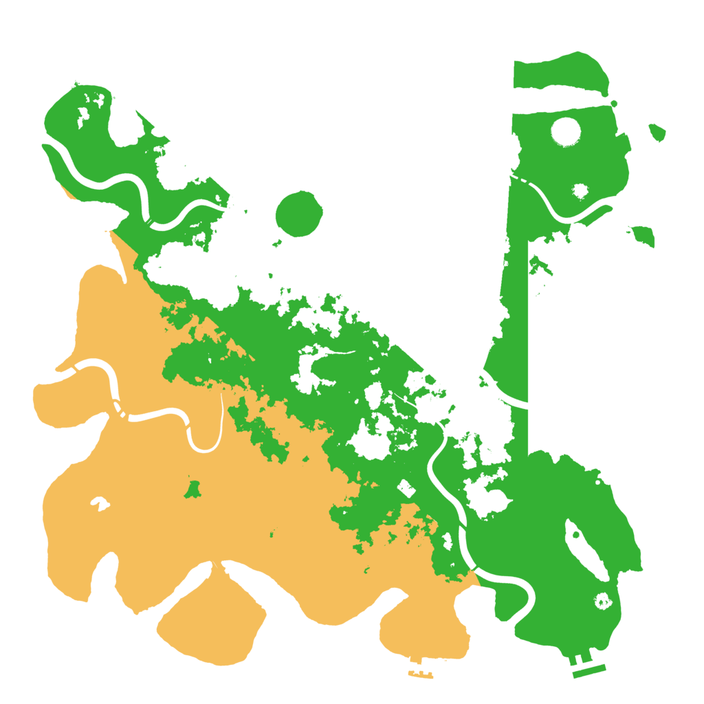 Biome Rust Map: Procedural Map, Size: 4250, Seed: 508023091