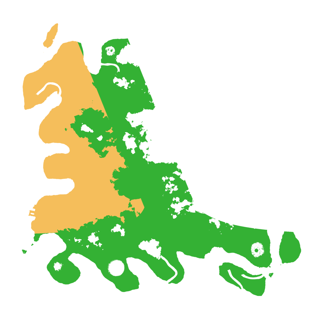 Biome Rust Map: Procedural Map, Size: 3500, Seed: 1501621030
