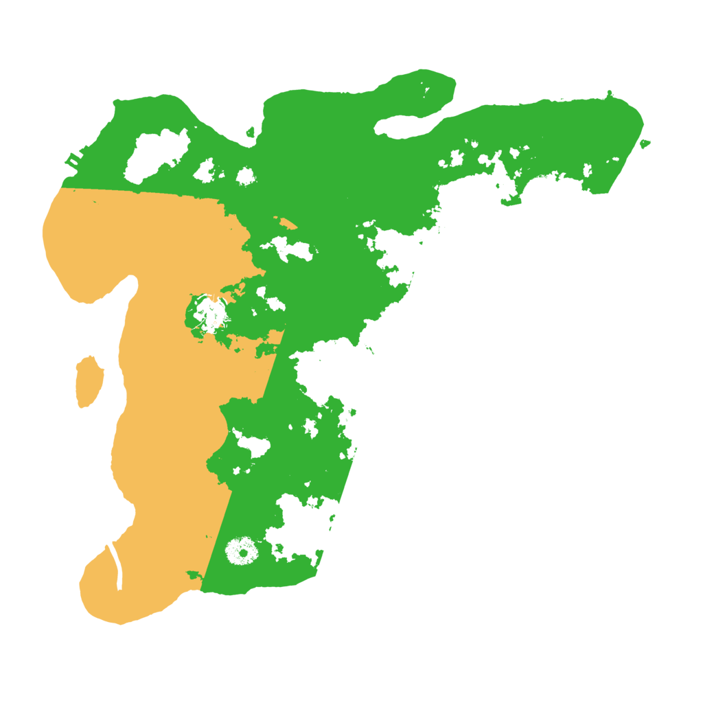 Biome Rust Map: Procedural Map, Size: 3500, Seed: 361349574