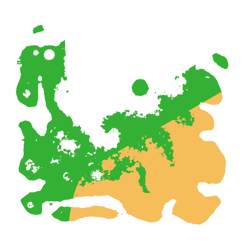 Biome Rust Map: Procedural Map, Size: 4000, Seed: 129786