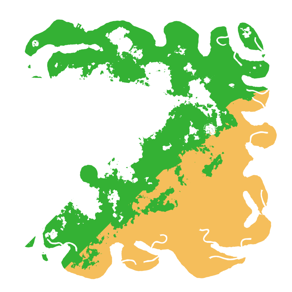 Biome Rust Map: Procedural Map, Size: 4400, Seed: 325465