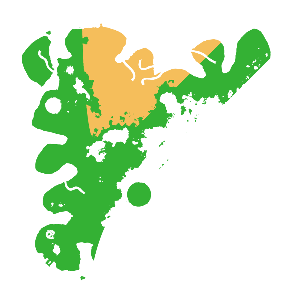 Biome Rust Map: Procedural Map, Size: 3400, Seed: 2452