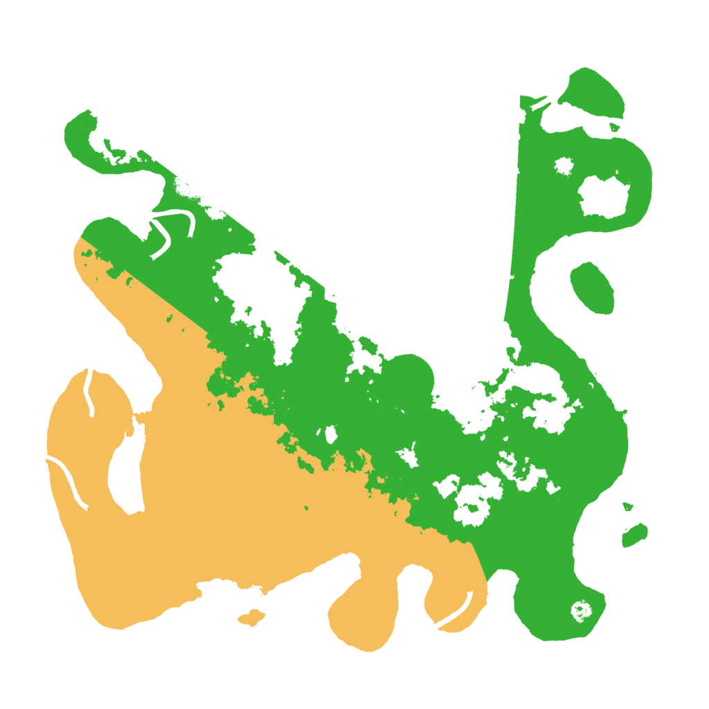 Biome Rust Map: Procedural Map, Size: 3550, Seed: 67041