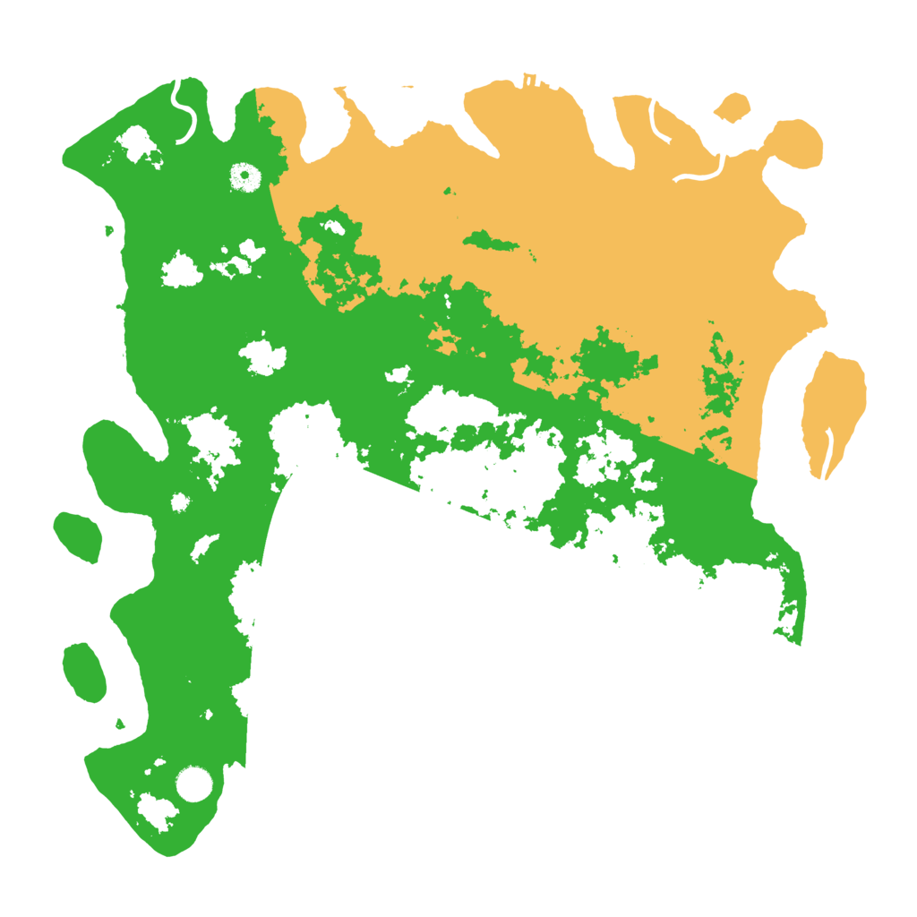 Biome Rust Map: Procedural Map, Size: 4500, Seed: 22620