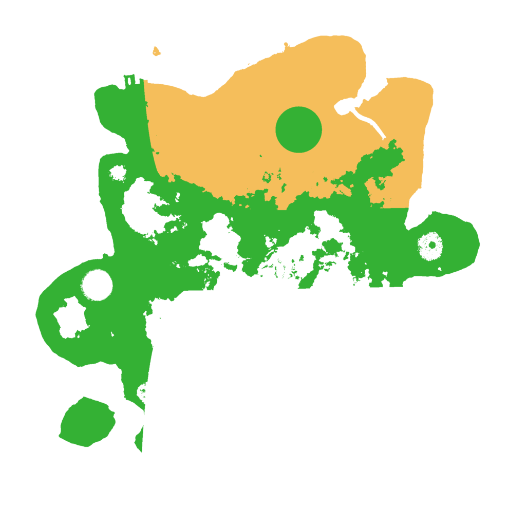 Biome Rust Map: Procedural Map, Size: 3000, Seed: 223428