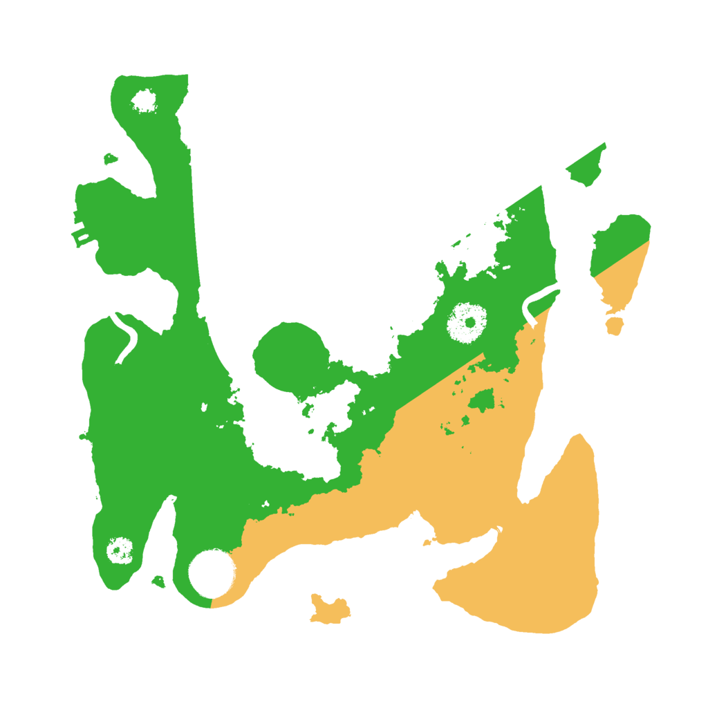 Biome Rust Map: Procedural Map, Size: 2700, Seed: 10042012