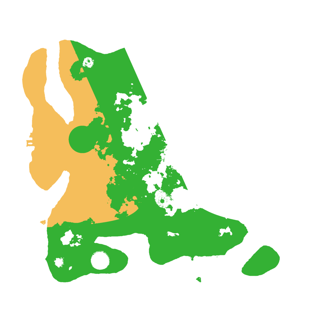 Biome Rust Map: Procedural Map, Size: 3000, Seed: 1456018764