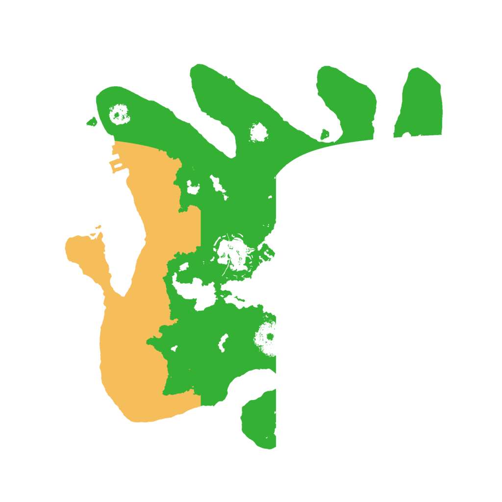Biome Rust Map: Procedural Map, Size: 2505, Seed: 2113151808