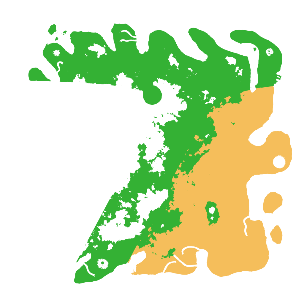 Biome Rust Map: Procedural Map, Size: 4300, Seed: 9952