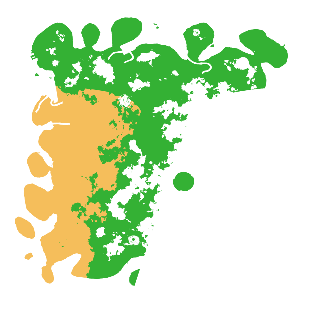 Biome Rust Map: Procedural Map, Size: 4500, Seed: 179975642