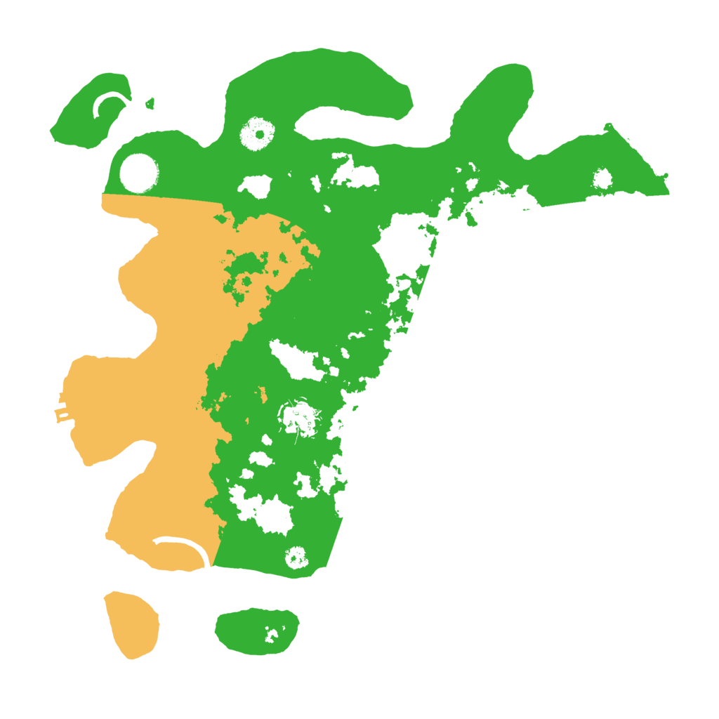 Biome Rust Map: Procedural Map, Size: 3300, Seed: 1733721628