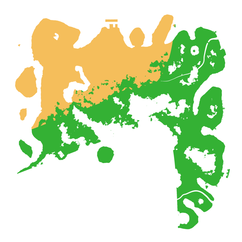 Biome Rust Map: Procedural Map, Size: 4000, Seed: 195887429