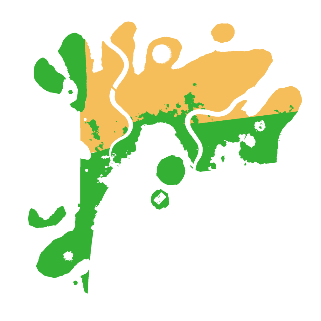Biome Rust Map: Procedural Map, Size: 3000, Seed: 5126308
