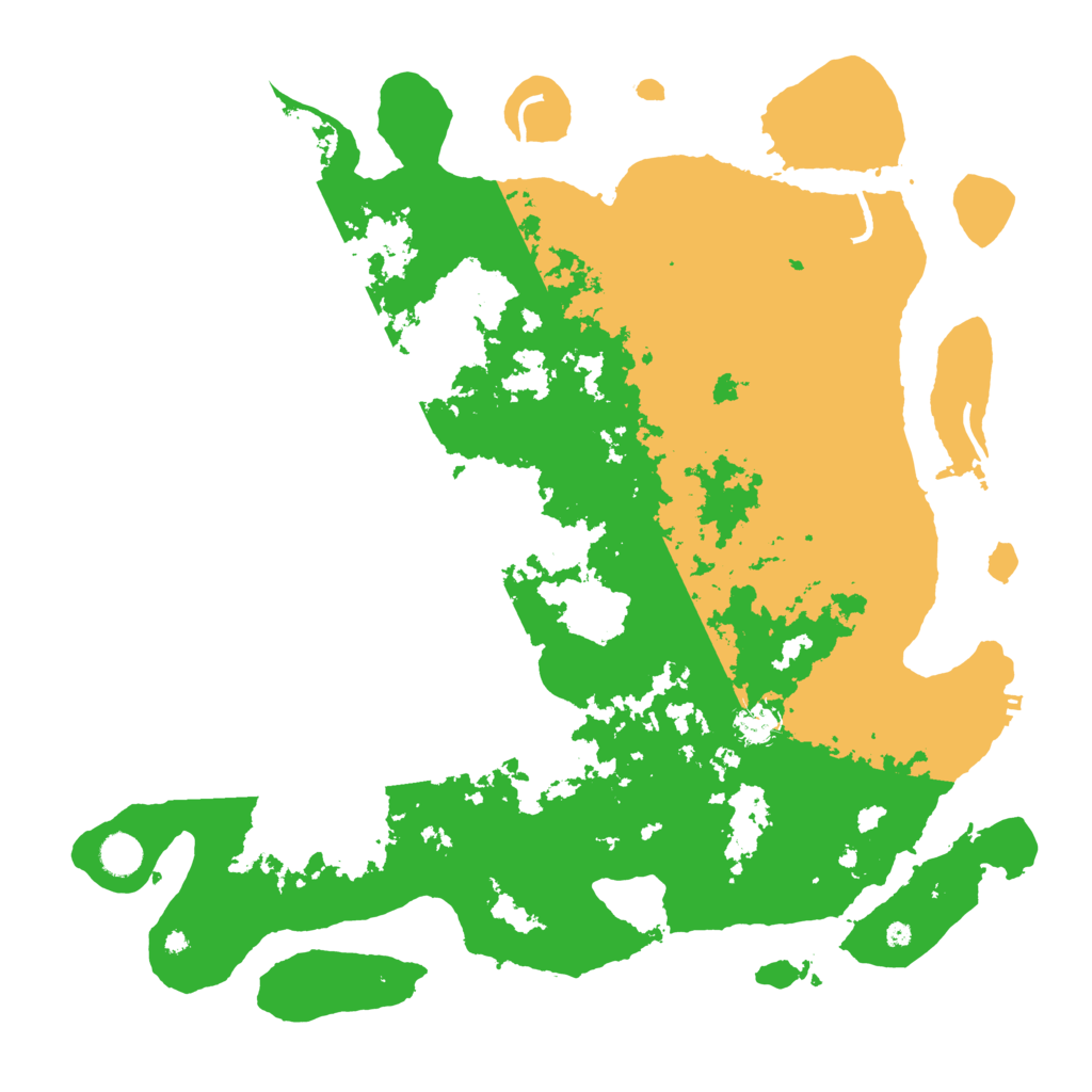 Biome Rust Map: Procedural Map, Size: 4500, Seed: 1486328203