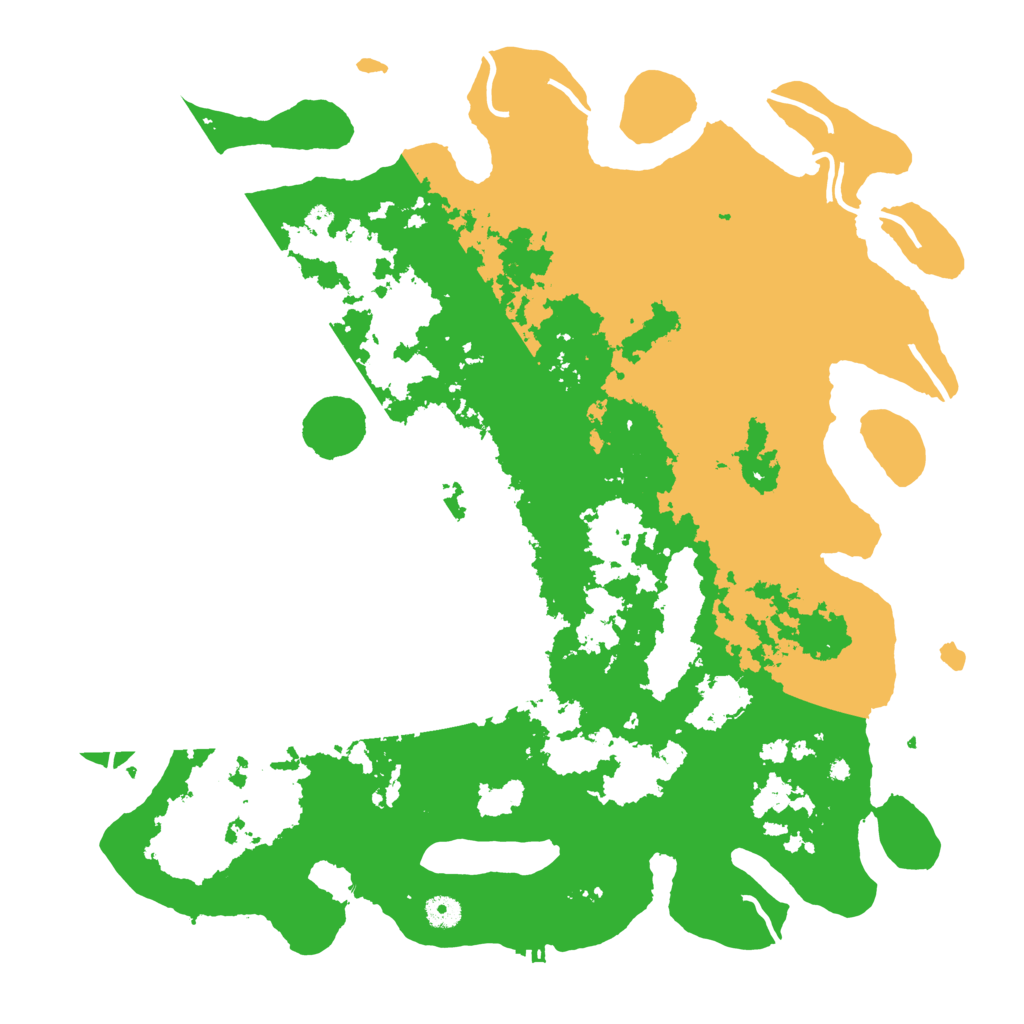 Biome Rust Map: Procedural Map, Size: 4500, Seed: 1007122477